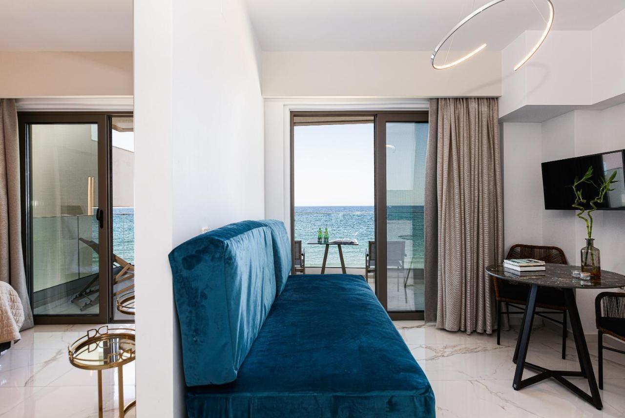 Deux Paradis, A Beachfront Retreat, By Thinkvilla Rethymno Exteriör bild