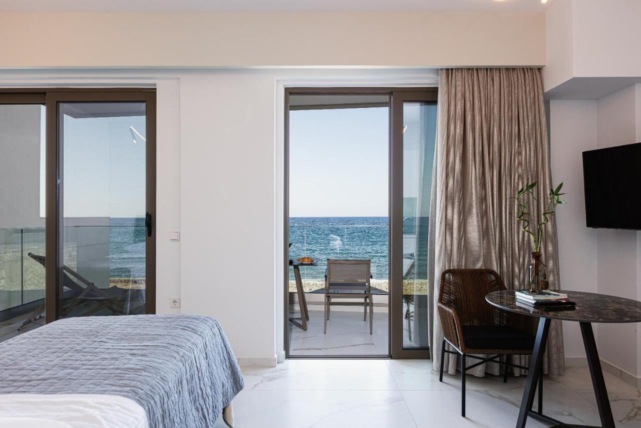 Deux Paradis, A Beachfront Retreat, By Thinkvilla Rethymno Exteriör bild