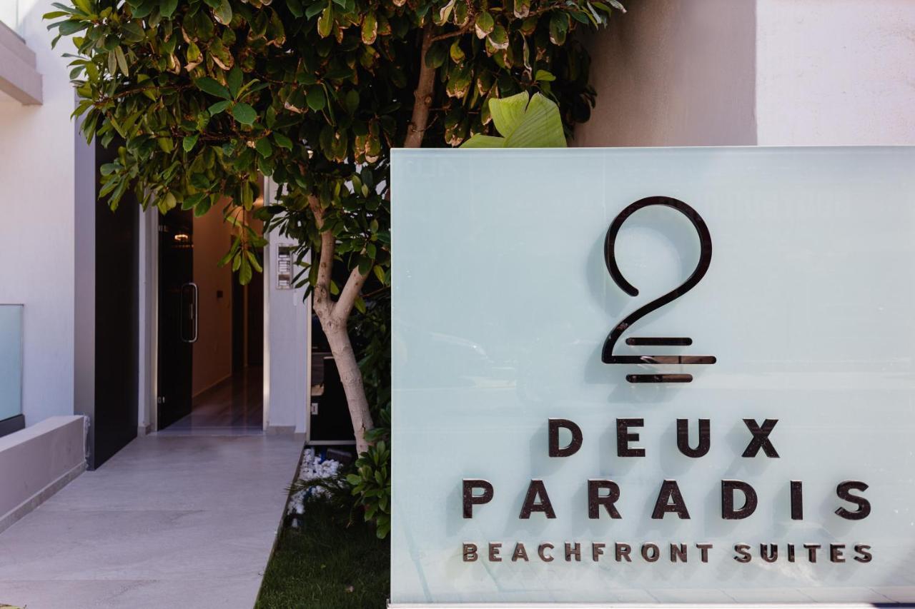 Deux Paradis, A Beachfront Retreat, By Thinkvilla Rethymno Exteriör bild