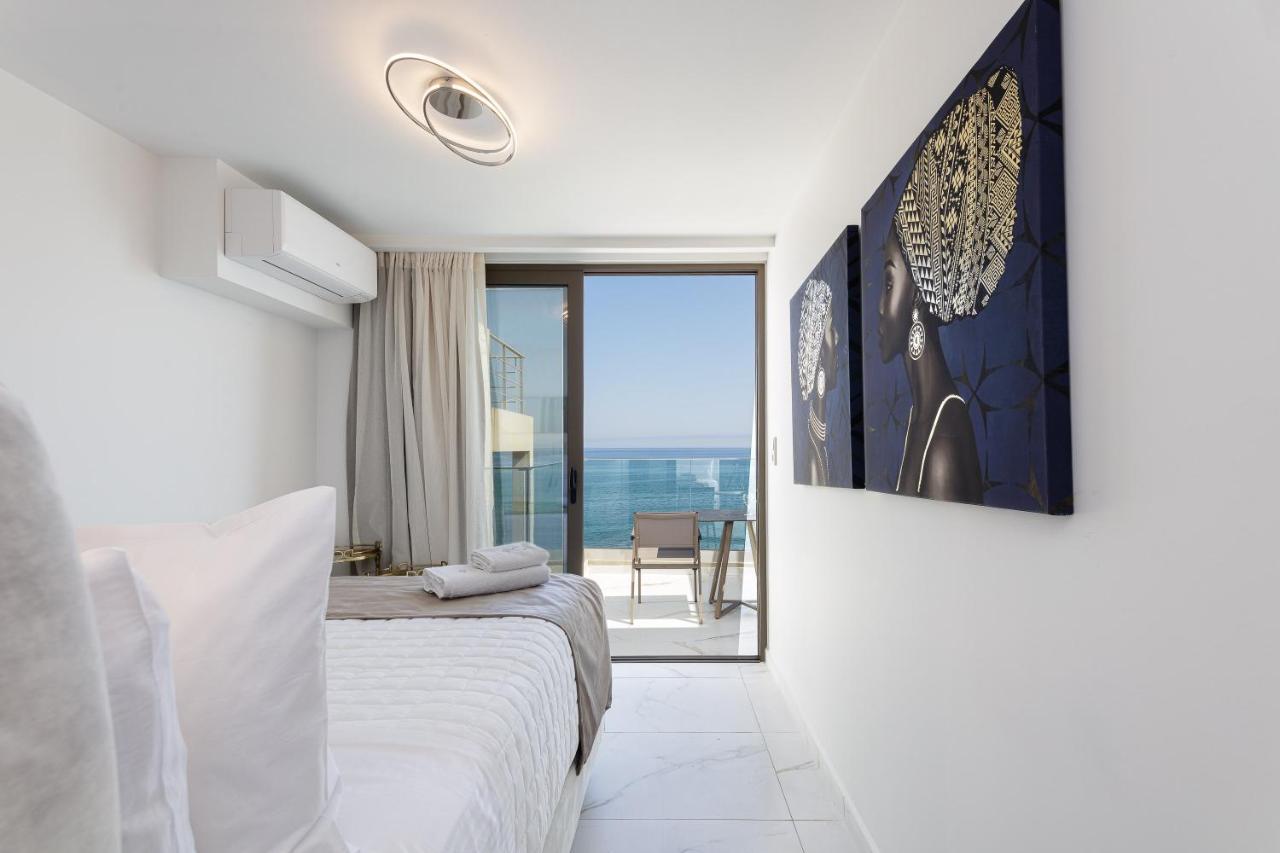 Deux Paradis, A Beachfront Retreat, By Thinkvilla Rethymno Exteriör bild